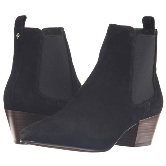 Sam Edelman Shoes - Sam Edelman Reesa Suede Black Booties